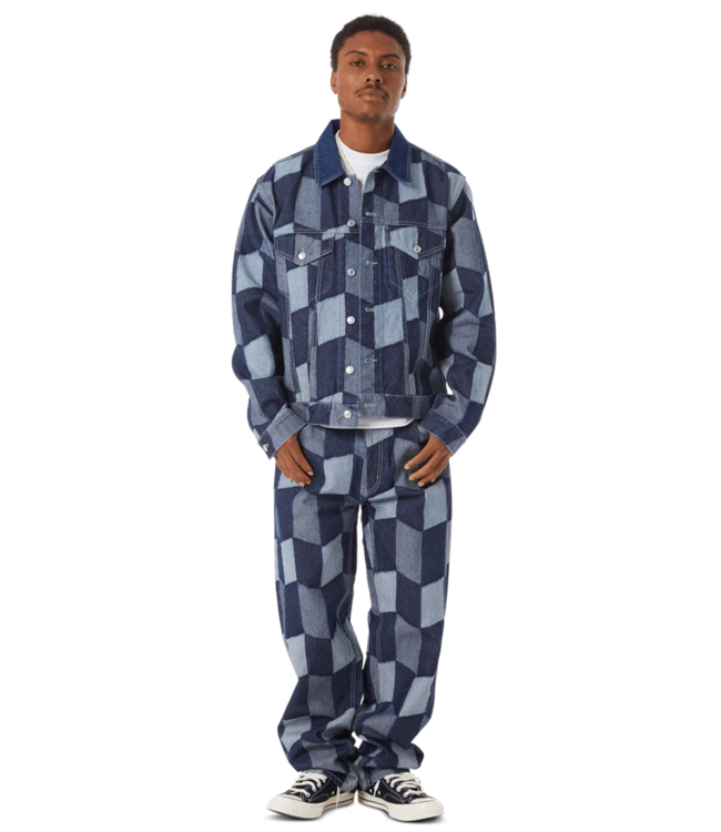 HUF Patchwork Denim Pant - Denim