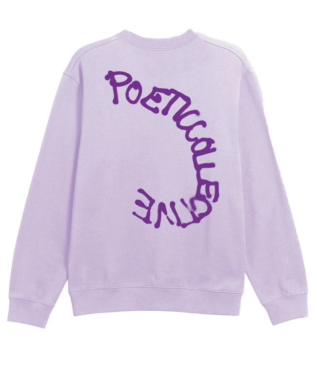 POETIC COLLECTIVE Spray Crewneck - Purple