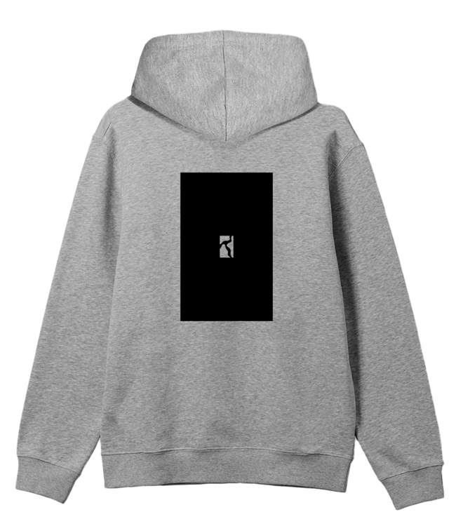 POETIC COLLECTIVE Box Hoodie - Grey/Black