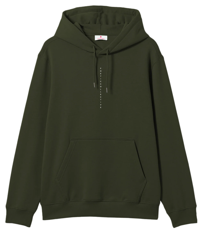 POETIC COLLECTIVE Flower Hoodie - Khaki