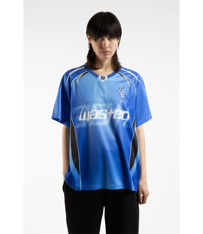 WASTED PARIS Ambrosiana Football Jersey - Areana Blue