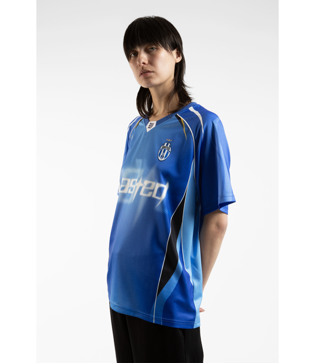 WASTED PARIS Ambrosiana Football Jersey - Areana Blue