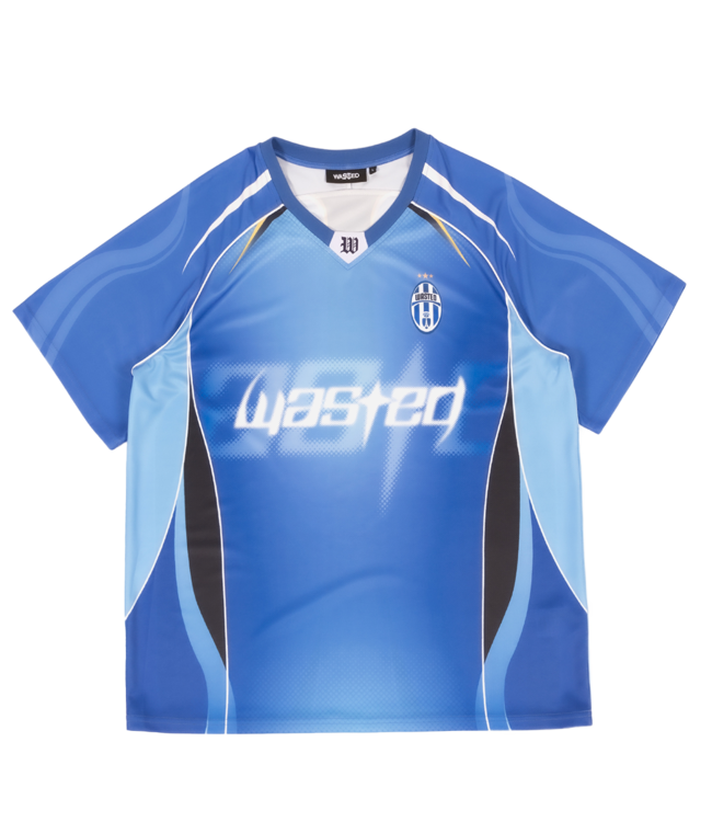 WASTED PARIS Ambrosiana Football Jersey - Areana Blue