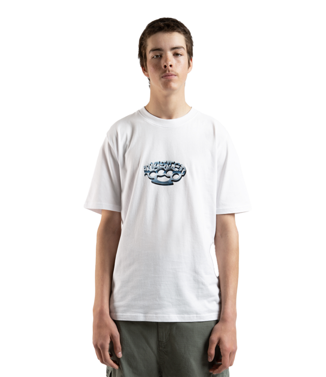 WASTED PARIS Knuckles T-Shirt - White