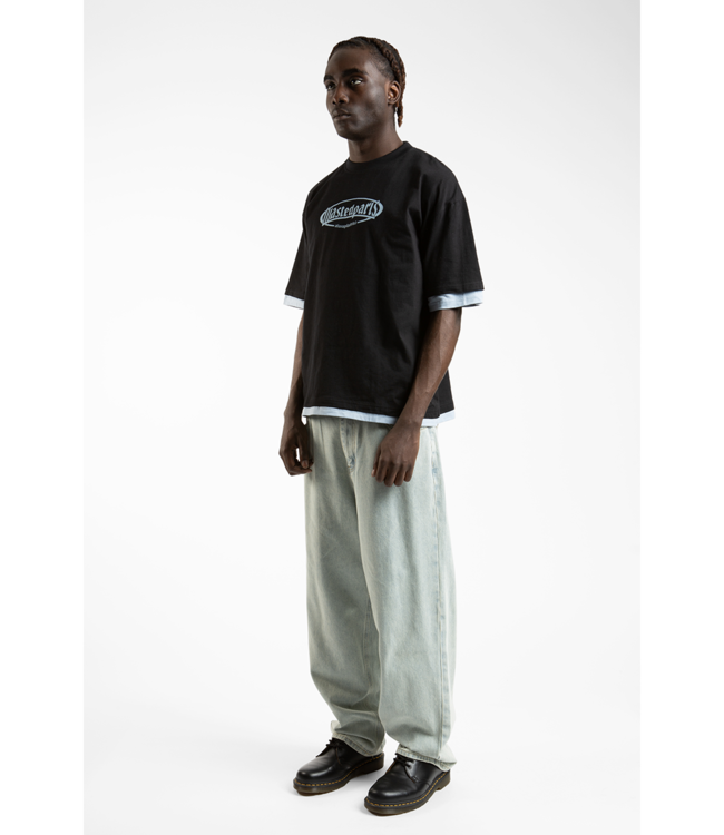 WASTED PARIS Yard T-Nine - Black/Light Blue