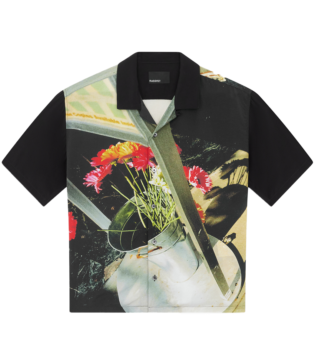 RASSVET La Melancolia Shadow Ss Shirt - Print