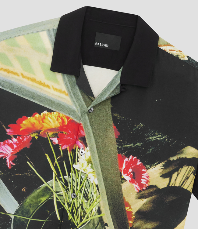 RASSVET La Melancolia Shadow Ss Shirt - Print