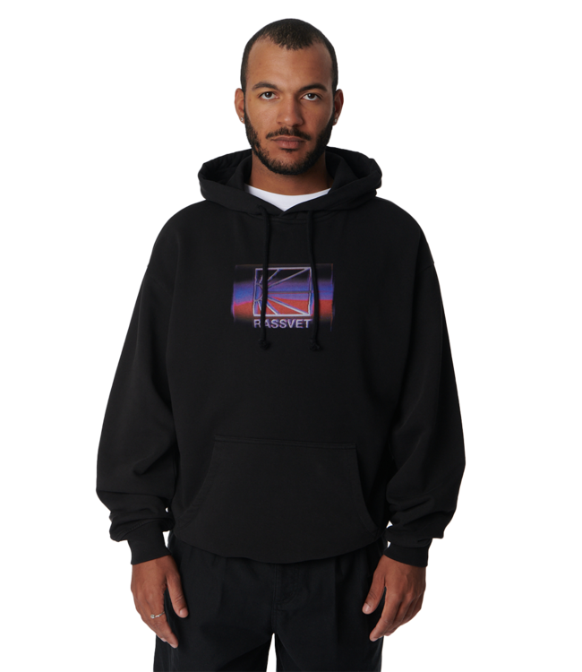 RASSVET Glitch Hoodie Knit - Black