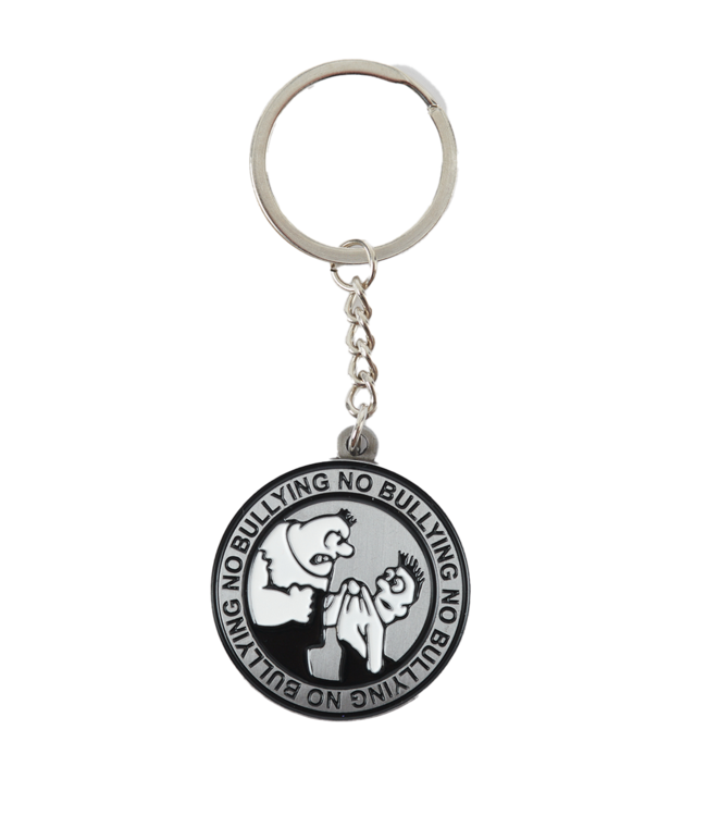 RASSVET No Bullying Keychain - Silver
