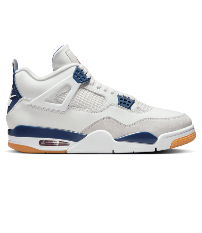 NIKE SB Air Jordan 4 - Summit White / Navy