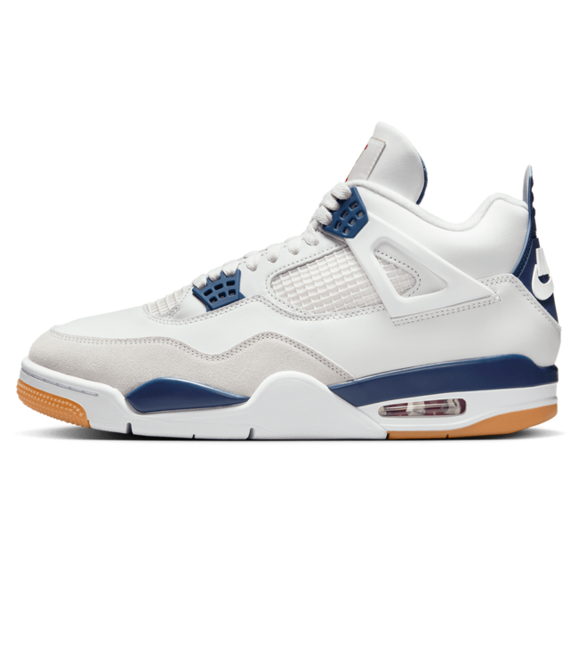 NIKE SB Air Jordan 4 - Summit White / Navy