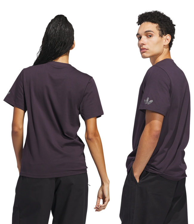 ADIDAS Henry Jones Defeat Tee - Purple