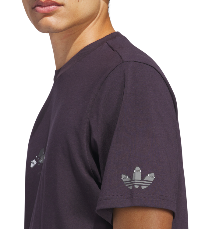 ADIDAS Henry Jones Defeat Tee - Purple