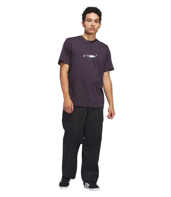 ADIDAS Henry Jones Defeat Tee - Purple