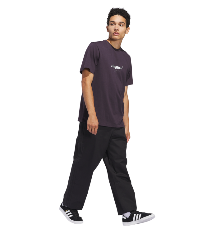 ADIDAS Henry Jones Defeat Tee - Purple