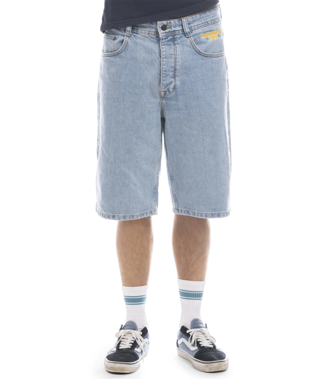 HOMEBOY X-Tra Baggy Denim Shorts - Moon