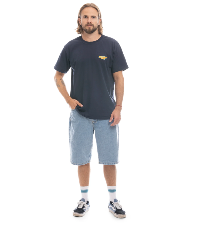 HOMEBOY X-Tra Baggy Denim Shorts - Moon