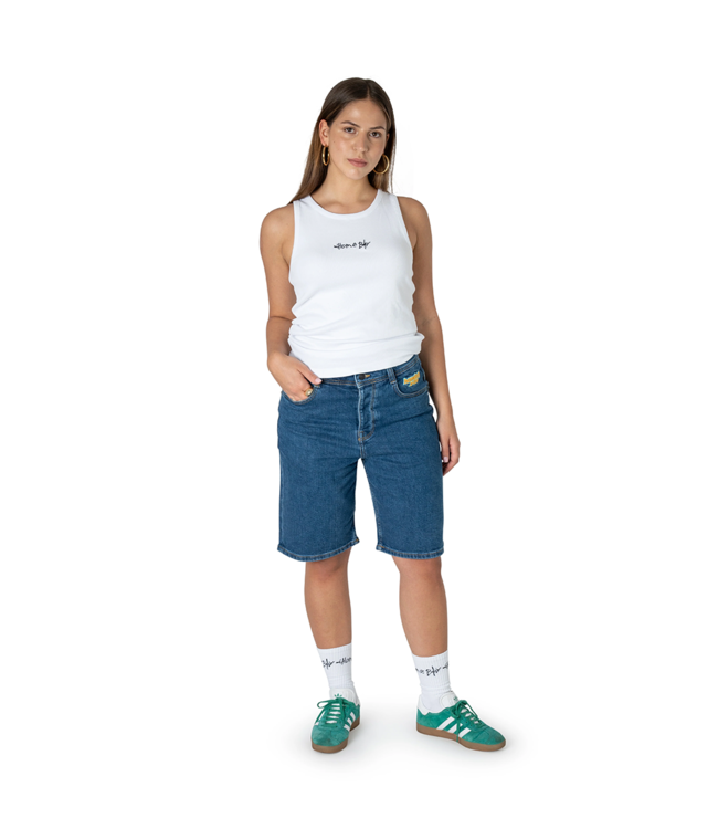 HOMEBOY X-Tra Baggy Denim Shorts - Washed Blue