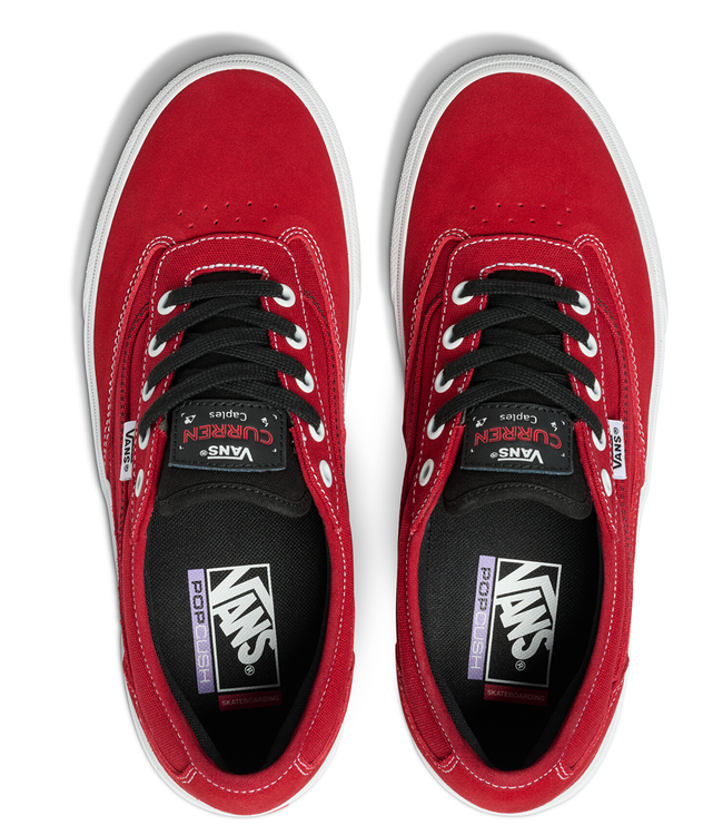 VANS Skate Curren Caples - Red/White