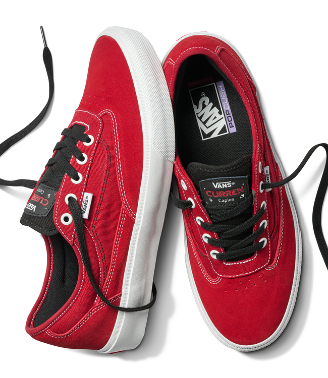 VANS Skate Curren Caples - Red/White
