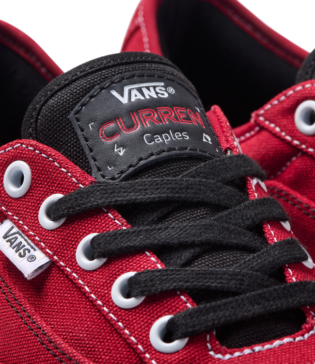 VANS Skate Curren Caples - Red/White