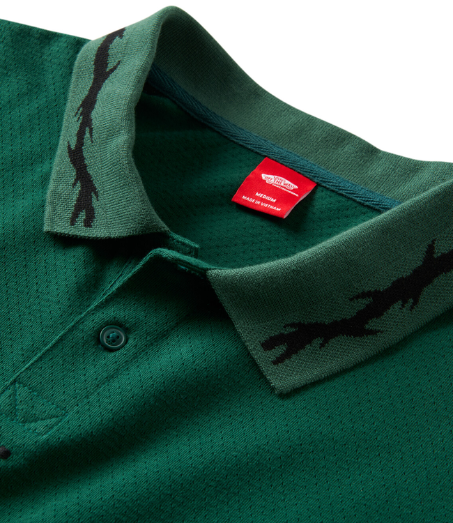 VANS Skate Mesh Polo - Rain Forest