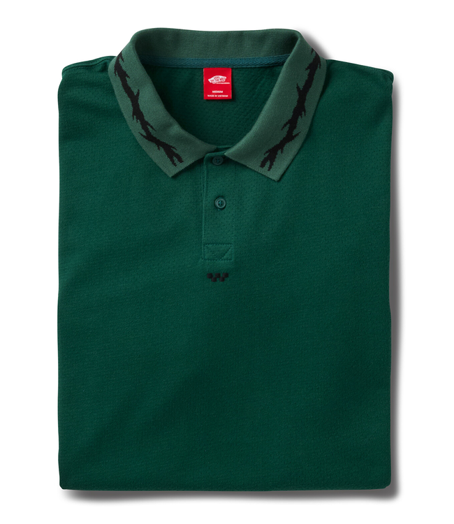 VANS Skate Mesh Polo - Rain Forest