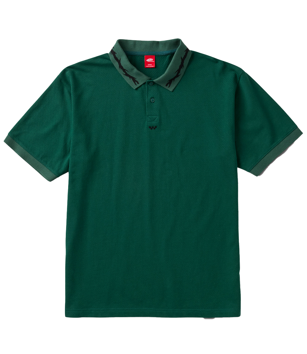 VANS Skate Mesh Polo - Rain Forest