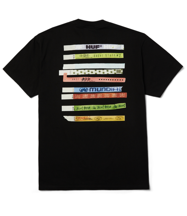 HUF Admission S/S Tee - Black