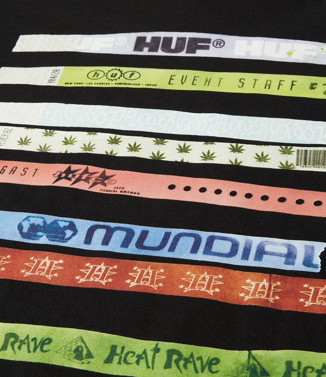 HUF Admission S/S Tee - Black
