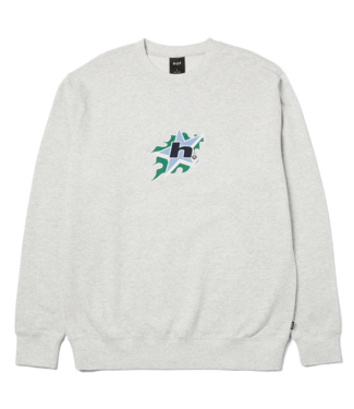 HUF H Bit Crewneck - Ash