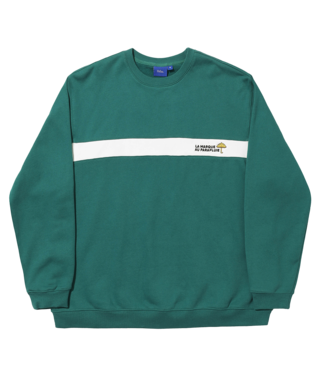 HELAS Facile Crewneck - Teal Green HELAS Facile Crewneck - Teal Green