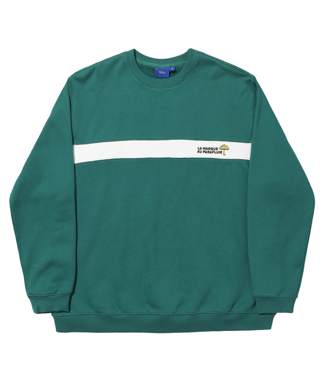 HELAS Facile Crewneck - Teal Green