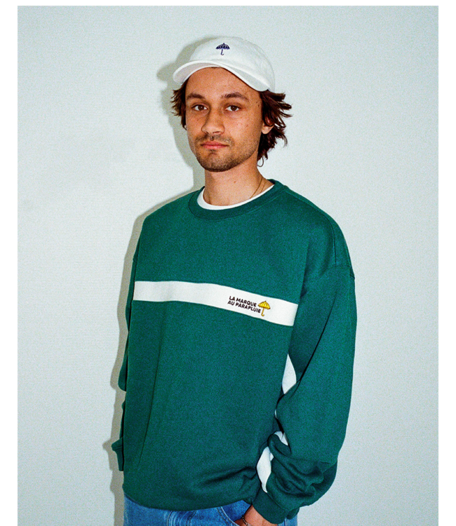 HELAS Facile Crewneck - Teal Green