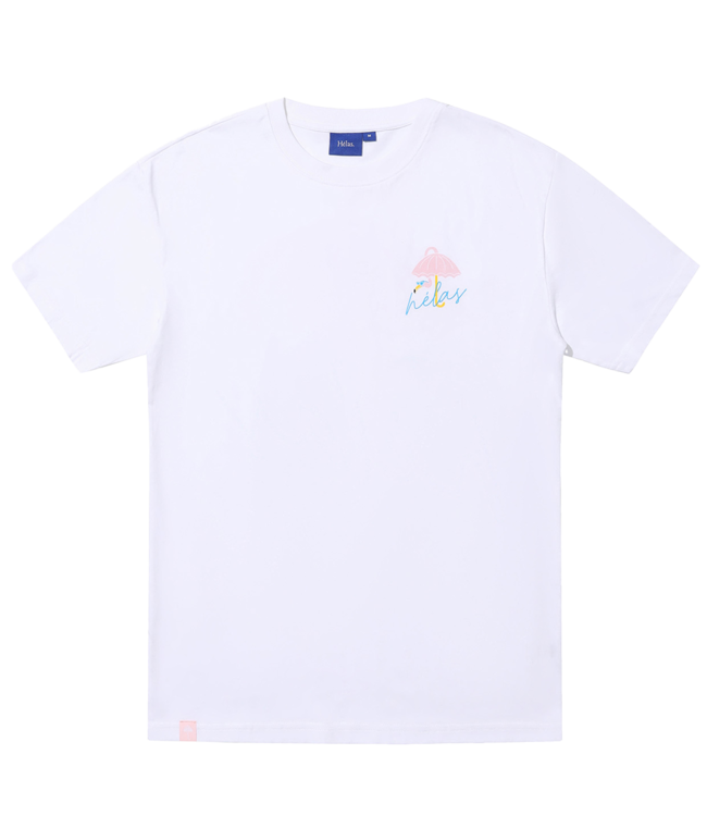 HELAS Flamingo Tee - White