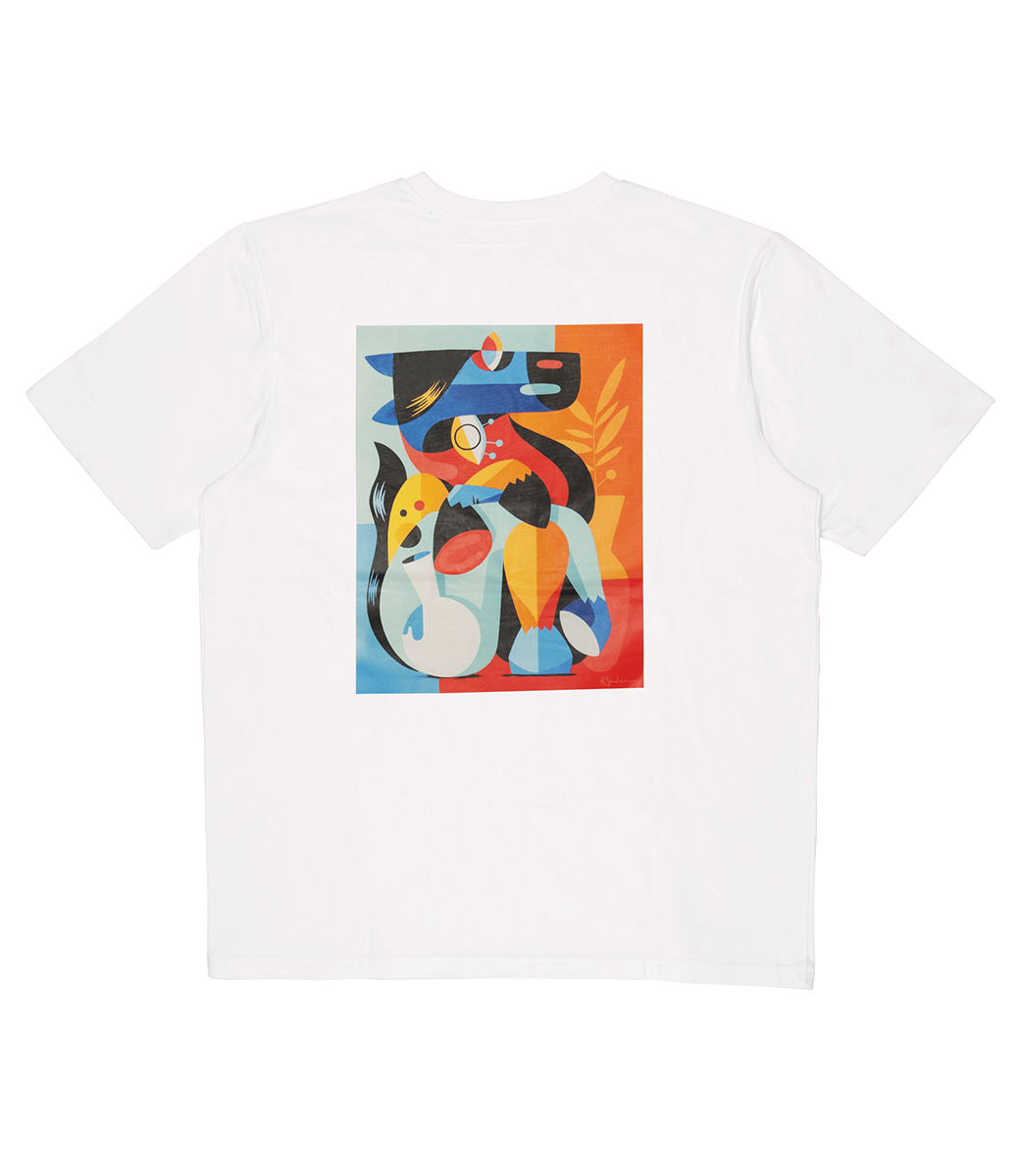 FEELINGS Caballo S/S Tee - White