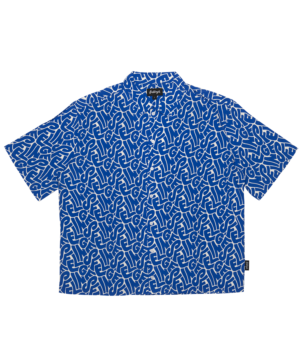 FEELINGS Hubba Shirt - Electric Blue