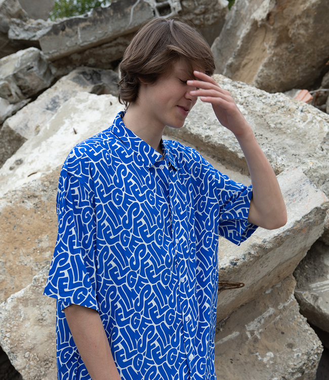 FEELINGS Hubba Shirt - Electric Blue