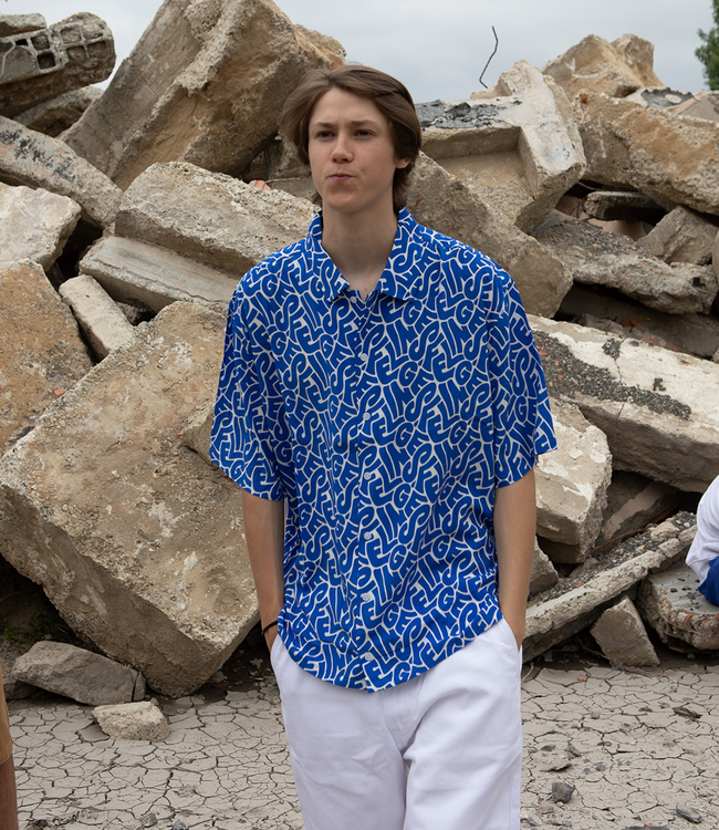 FEELINGS Hubba Shirt - Electric Blue