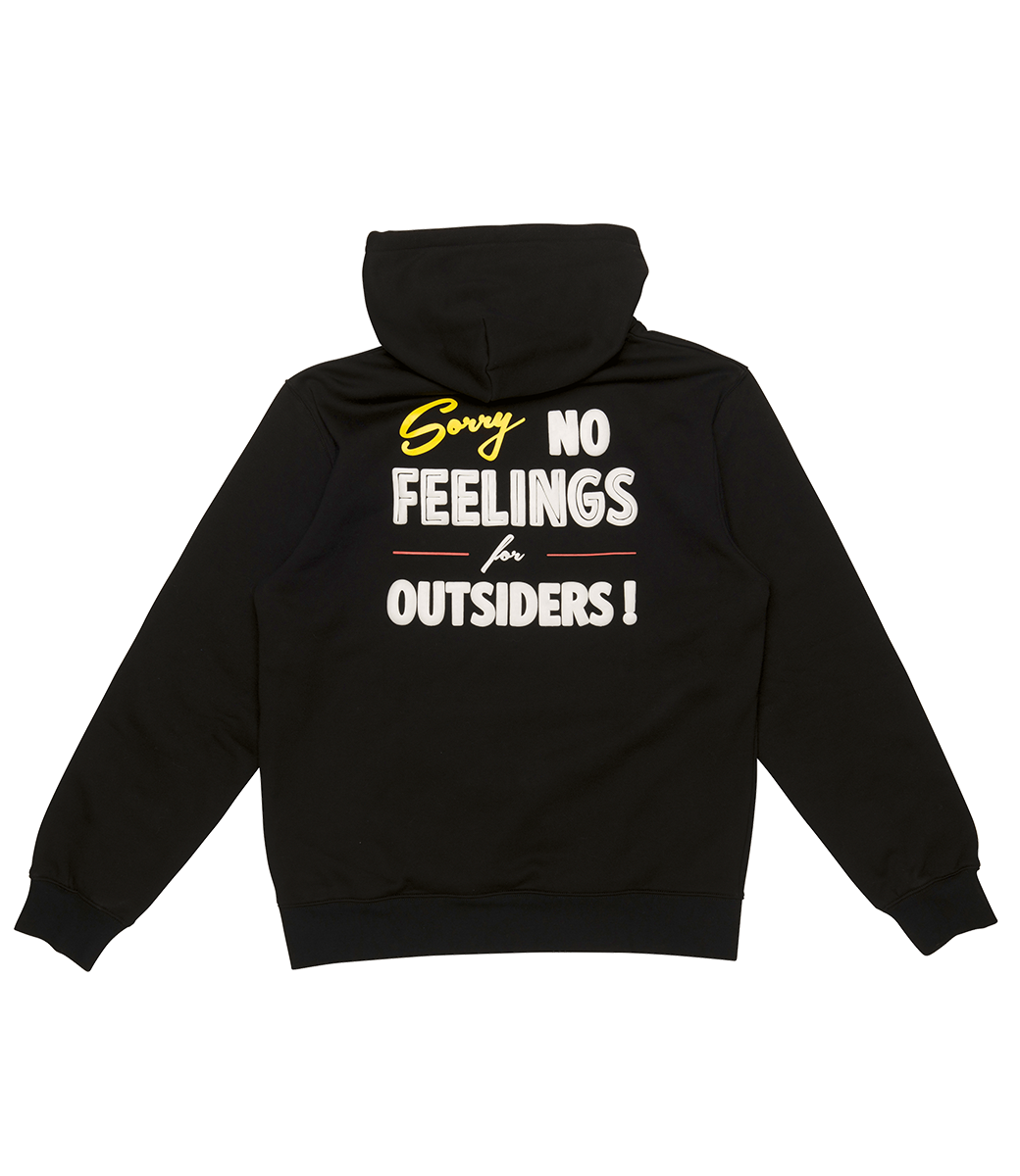 FEELINGS No Feelings Hoodie - Black