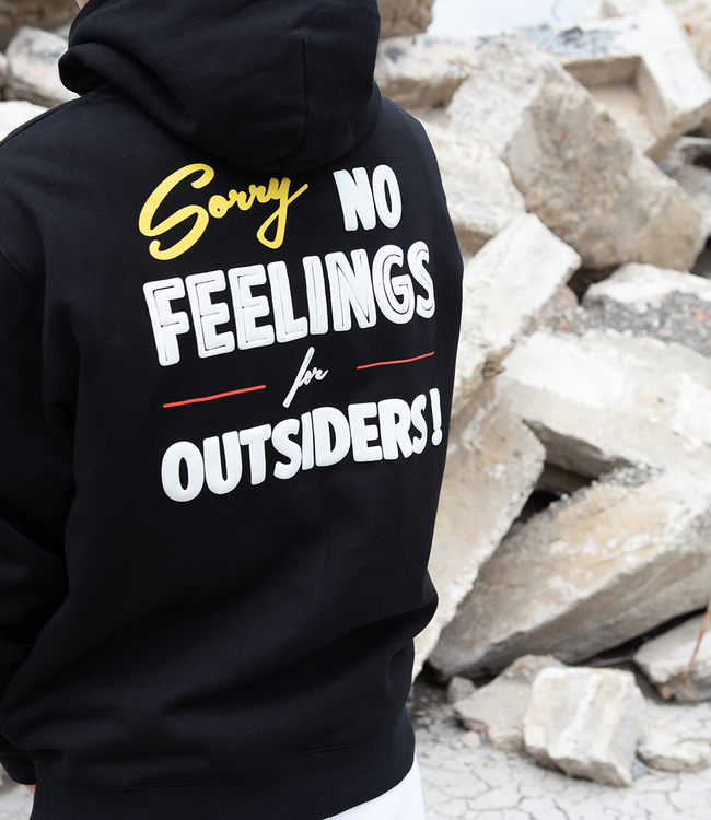 FEELINGS No Feelings Hoodie - Black