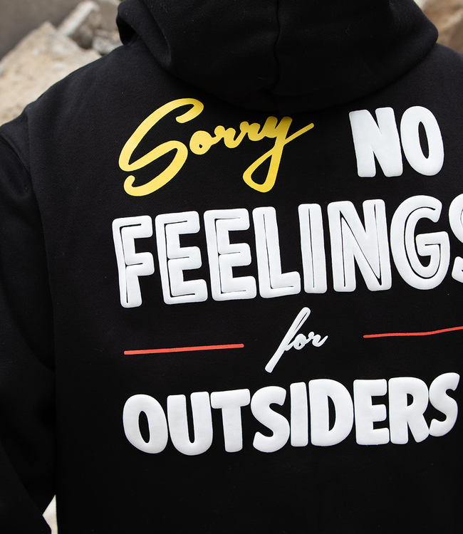 FEELINGS No Feelings Hoodie - Black