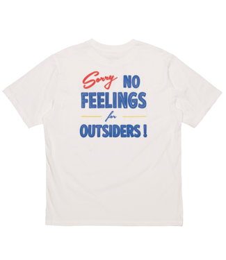 FEELINGS No Feelings S/S Tee - White FEELINGS No Feelings S/S Tee - White