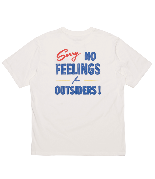 FEELINGS No Feelings S/S Tee - White