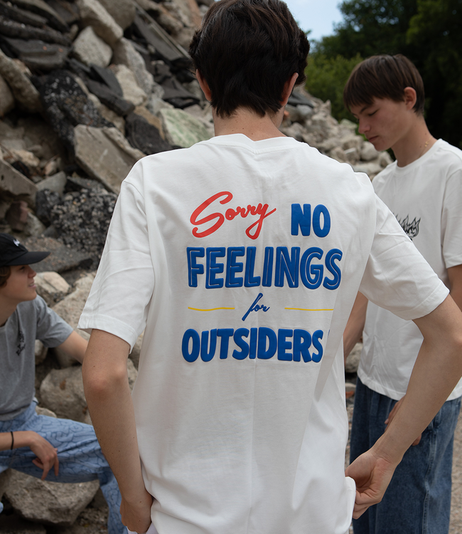 FEELINGS No Feelings S/S Tee - White