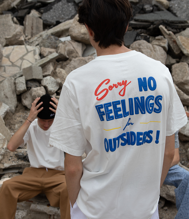 FEELINGS No Feelings S/S Tee - White