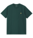 CARHARTT WIP S/S Chase T-Shirt - Dark Fir/Gold