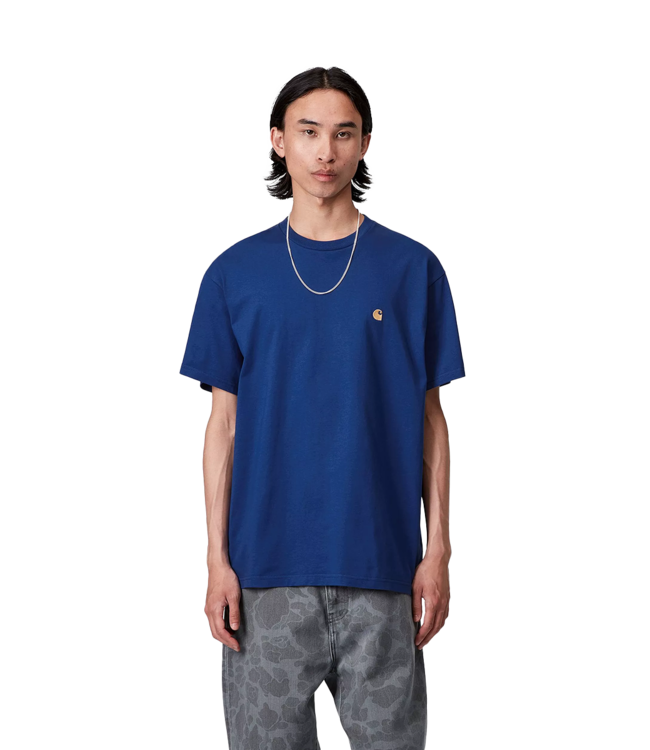 CARHARTT WIP S/S Chase T-Shirt - Wolfsbane/Gold