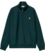 CARHARTT WIP Half Zip American Script Sweat - Deep Lagoon