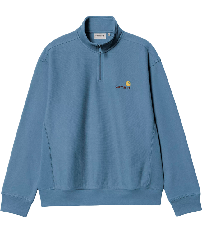 CARHARTT WIP Half Zip American Script Sweat - Sorrent